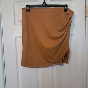 💰Forever 21 Suede Wrap Mini Skirt